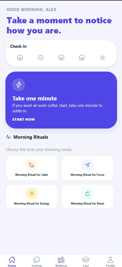 enodoAlly one-minute check-in