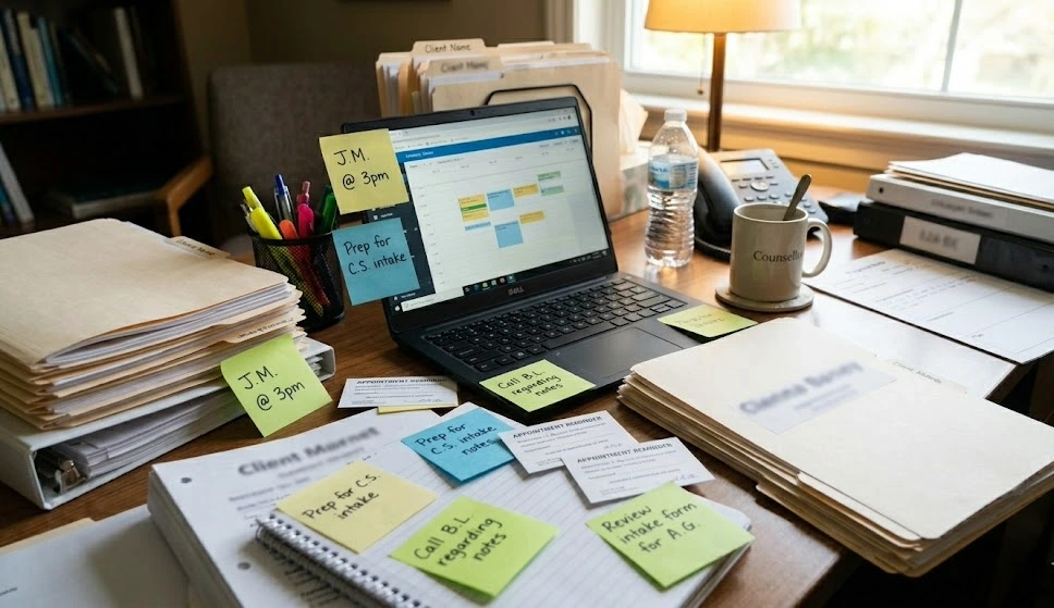 Clinical notes and occasional check-ins cannot capture the full arc of change between visits—illustrating why traditional methods hit a visibility ceiling.